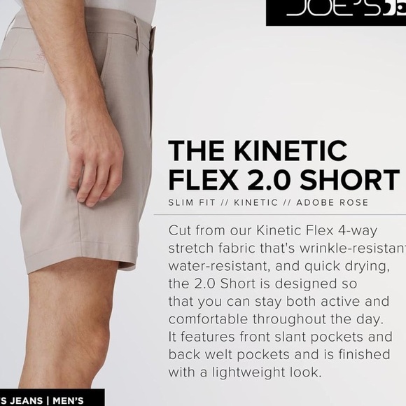 Joe's Kinetic Flex 2.0 Shorts Lilac - Picture 12 of 12